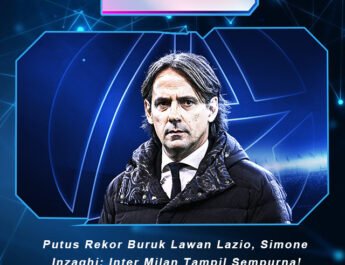 Putus Rekor Buruk Lawan Lazio, Simone Inzaghi: Inter Milan Tampil Sempurna!